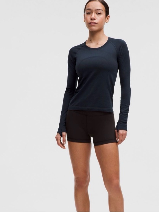 lululemon athletica Tops - lululemon Swiftly Tech Long Sleeve Shirt 6 Gym Hip length Lightweight Breathable